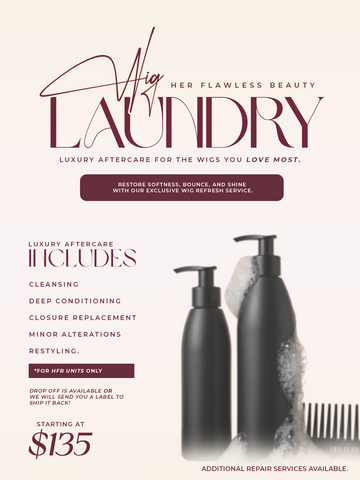 Wig Laundry/ Wig Maintenance Service