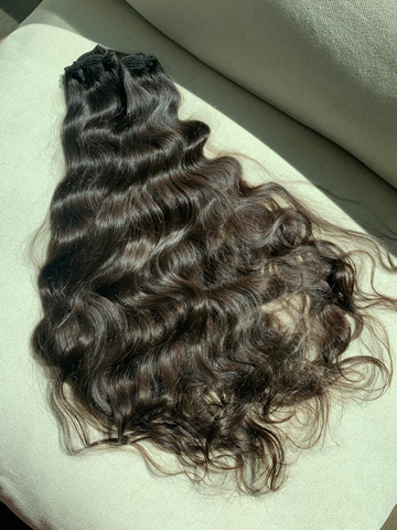 $20 OFF Raw Indian Wavy 16-30” Bundle Deals (Pre-order)