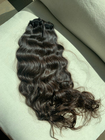 $20 OFF Raw Indian Wavy 16-30” Bundle Deals (Pre-order)