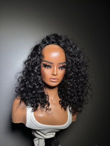 Raw Indian Curly Flip Over Unit[READY TO SHIP]