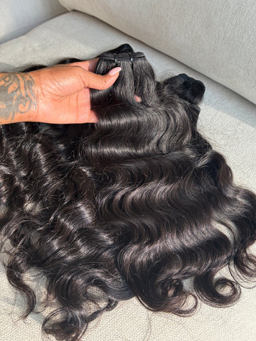 $20 OFF Raw Indian Wavy 16-30” Bundle Deals (Pre-order)