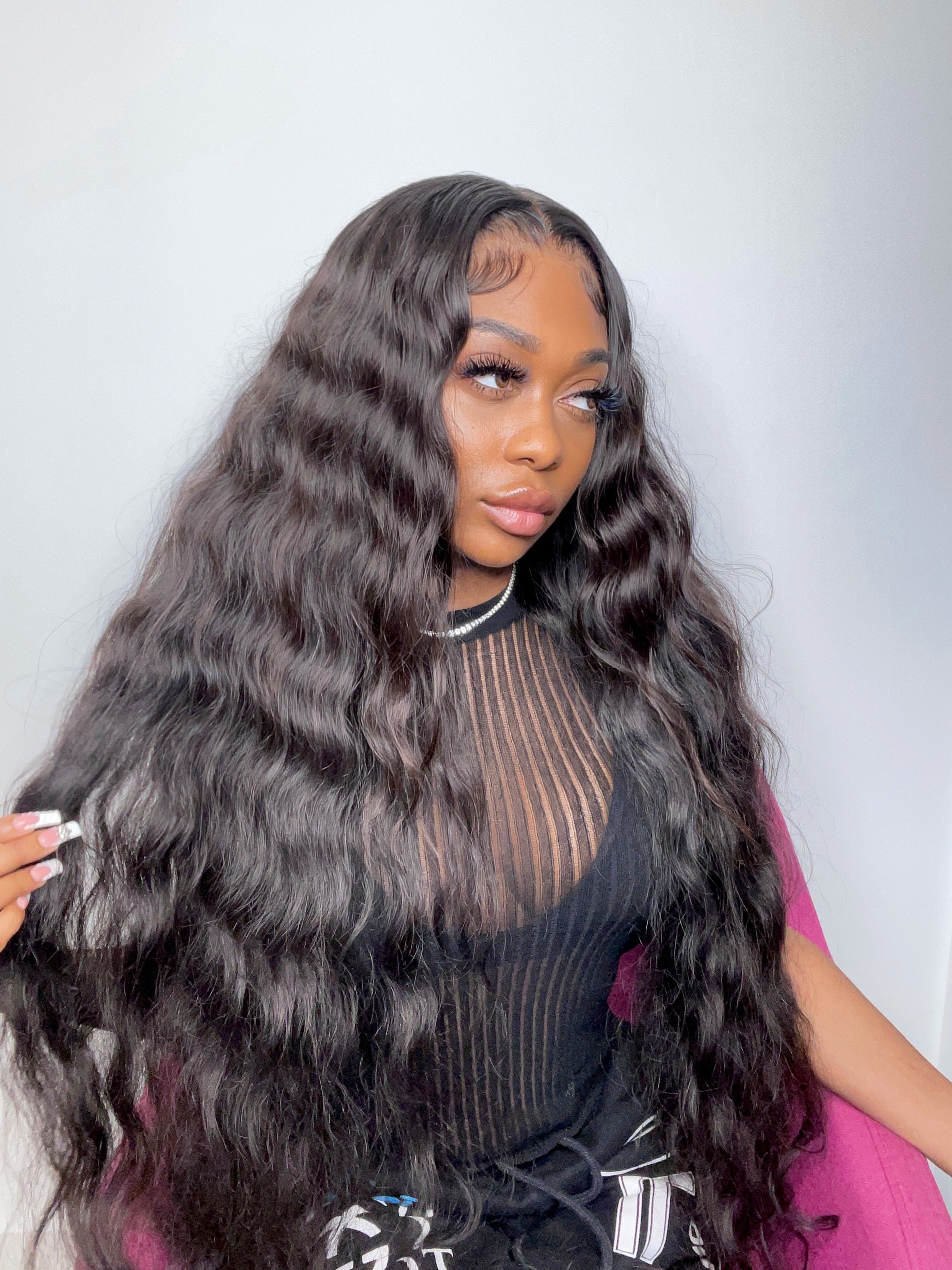 Raw Indian Wavy Super Long 32-40”  (Pre-order)